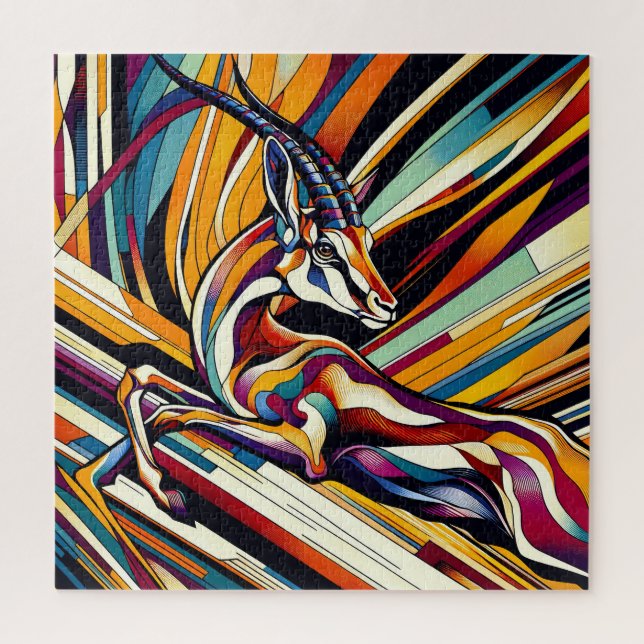 Gazelle 600 Piece Puzzle (Vertical)
