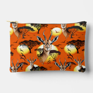 Gazelle African Antelope Wild  Animal Accessory Pouch