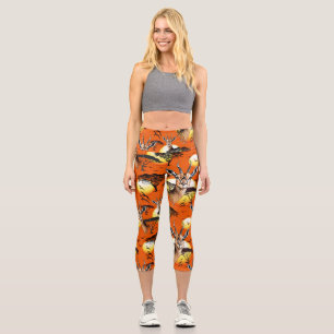 Gazelle African Antelope Wild  Animal Capri Leggings
