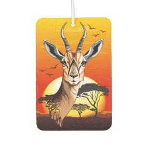 Gazelle African Antelope Wild  Animal Car Air Freshener