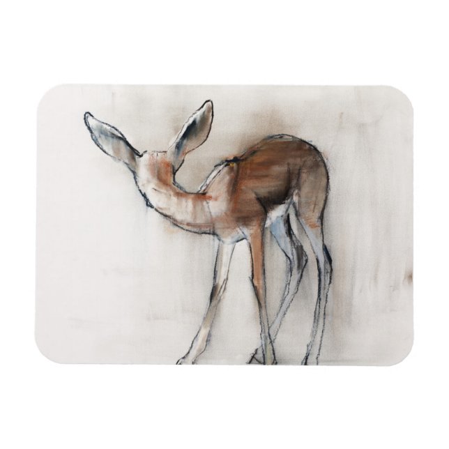 Gazelle Fawn Magnet (Horizontal)