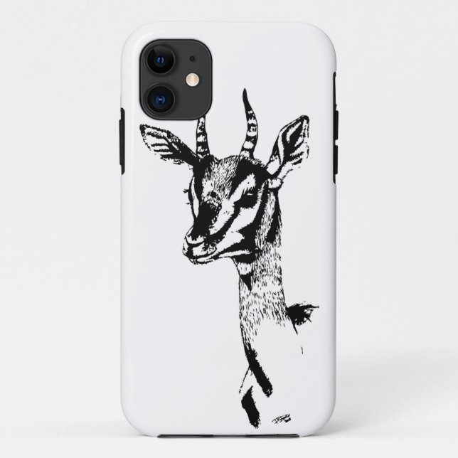 Gazelle I phone case (Back)