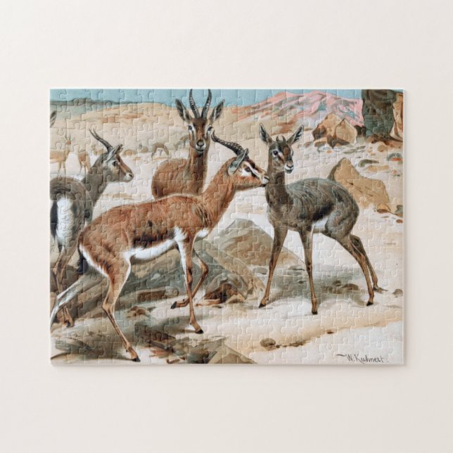 Gazelle Jigsaw Puzzle (Horizontal)