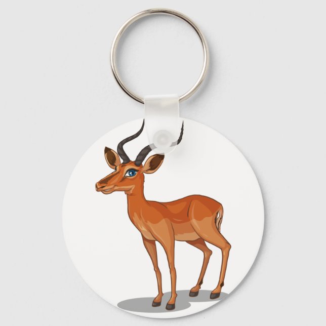 Gazelle Key Ring (Front)
