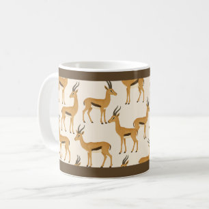 "GAZELLE PRINT" - 11 OZ. COFFEE MUG