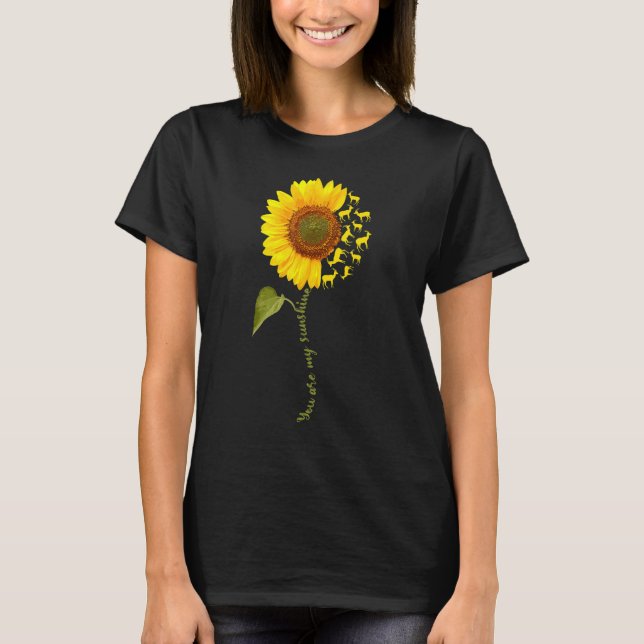 Gazelle Sunflower T-Shirt (Front)