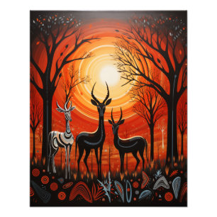 Gazelle - Two Suns in the Sunset Photo Print