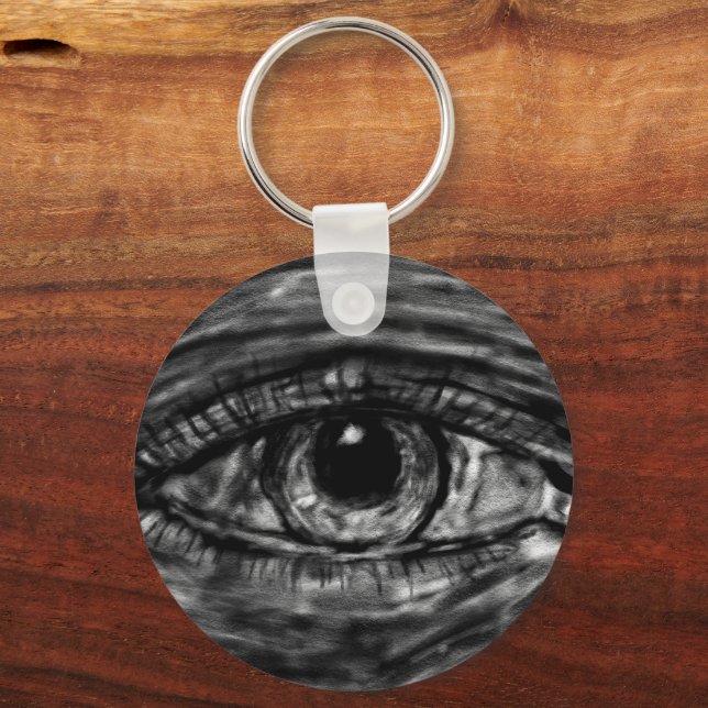 Gazing Eye Key Ring (Front)