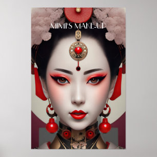 Gazing Geisha Poster