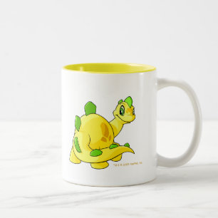 Gazing yellow Chomby Two-Tone Coffee Mug