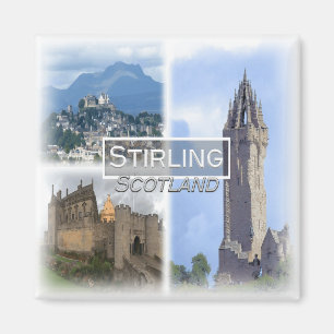 GB0154 Europe, Scotland, Stirling, Fridge Magnet