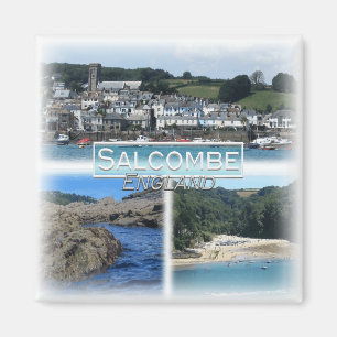 GB0161 Europe, England, Cornwall, Salcombe, fridge Magnet