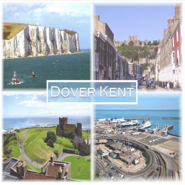 GB Dover Kent - Dover Castle - White Cliff - Castl (Front)