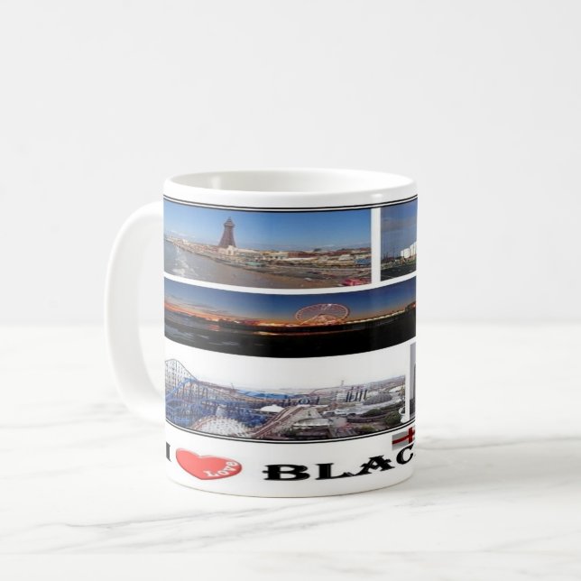 GB England - Blackpool - Coffee Mug (Front Left)