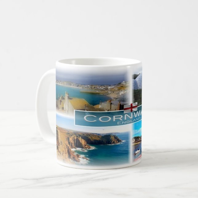 GB England - Cornwall - Coffee Mug (Front Left)