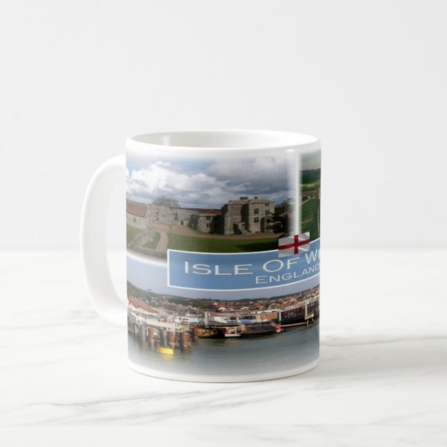 GB England -   Isle Of  Wight - Coffee Mug (Front Left)