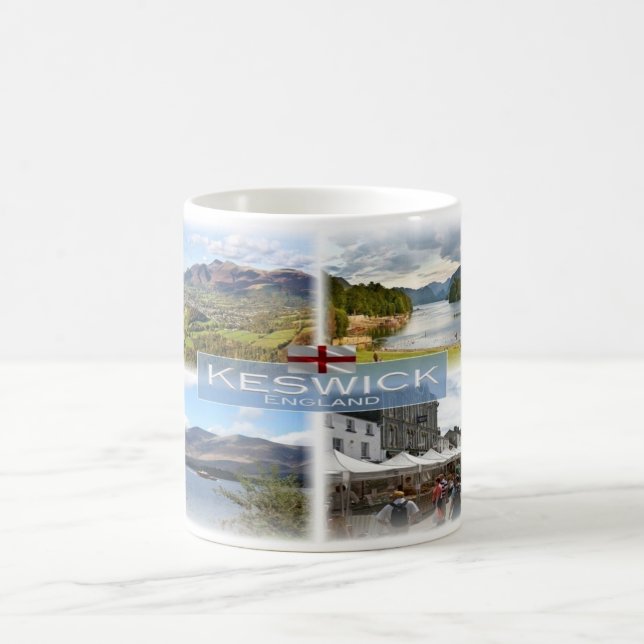 GB England -    Keswick & Lake District - Coffee Mug (Center)