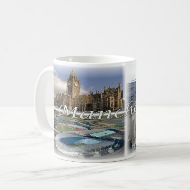 GB England - Manchester - Coffee Mug (Front Left)