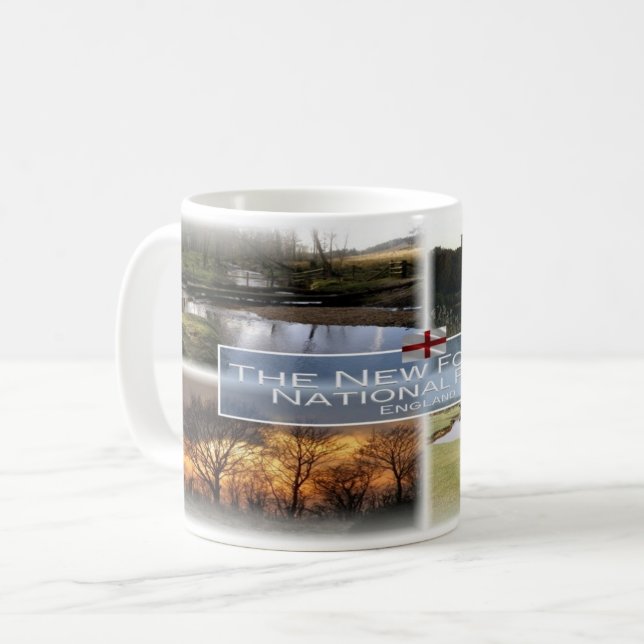 GB England - The New Forest National Park - Coffee Mug (Front Left)