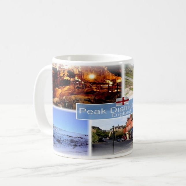 GB England - The Peak District N. Park - Coffee Mug (Front Left)