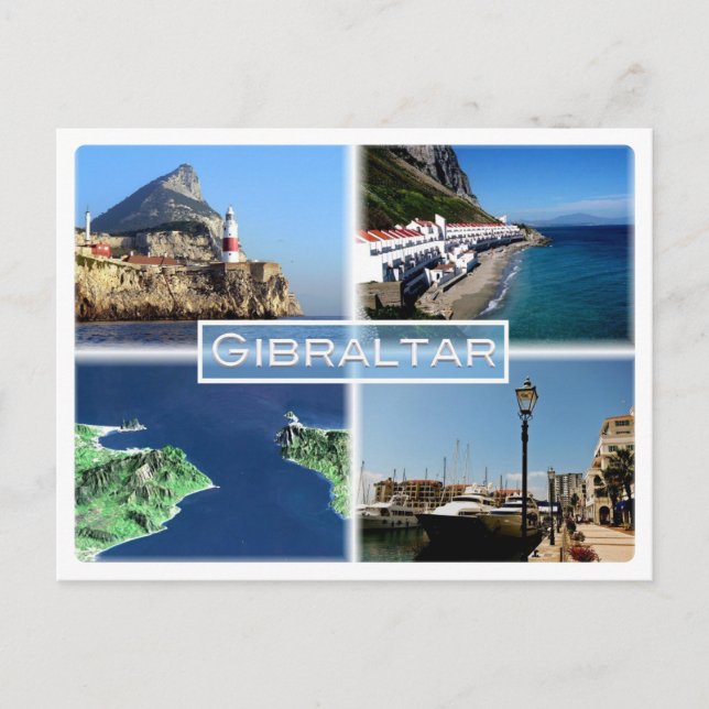 GB - Gibraltar - Europe Point - Postcard (Front)