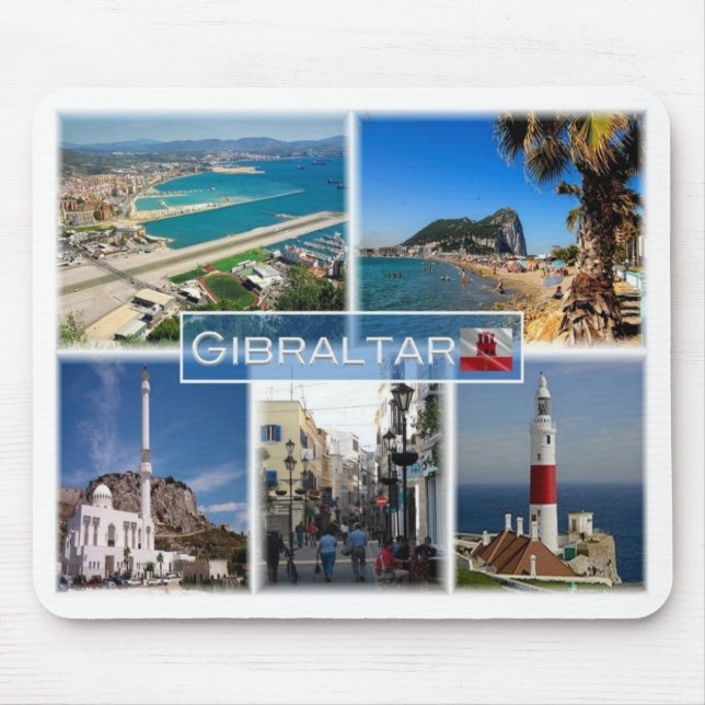 GB - Gibraltar - Mouse Mat (Front)