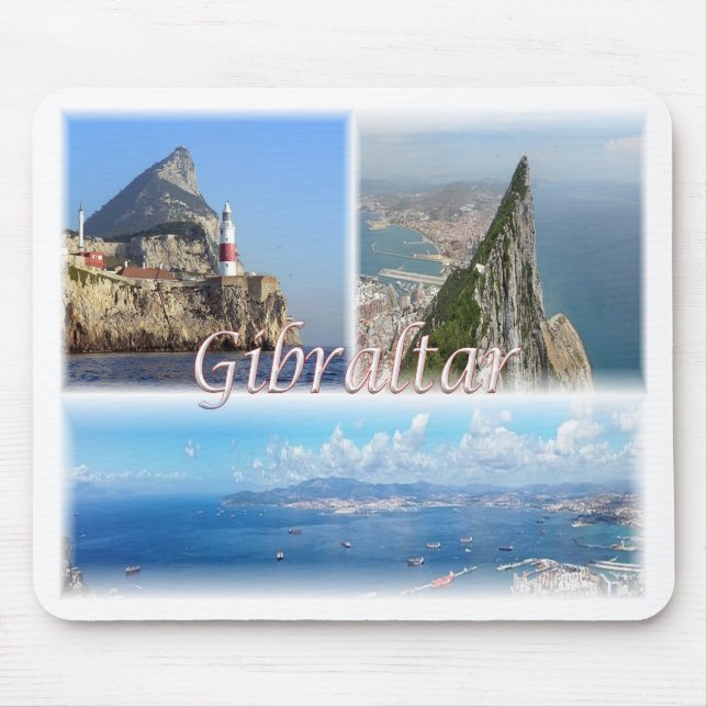 GB - Gibraltar - Mouse Mat (Front)