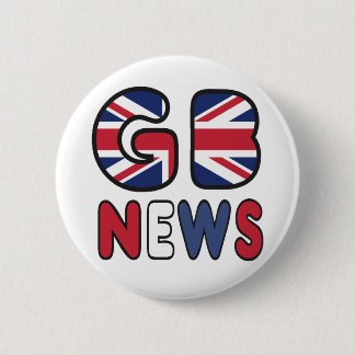 GB News 6 Cm Round Badge