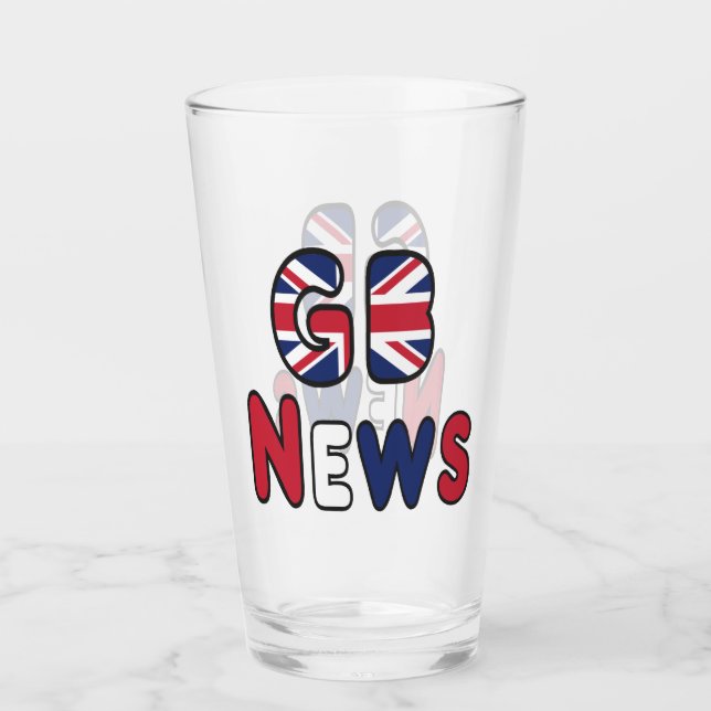 GB News Glass (Front)