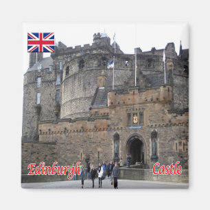 GB - Scotland - Edinburgh - Castle Magnet
