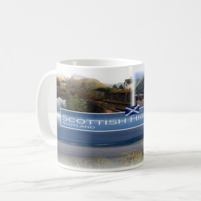GB Scotland -  Scottish Highlands  Ben Nevis  Loch Coffee Mug (Front Left)