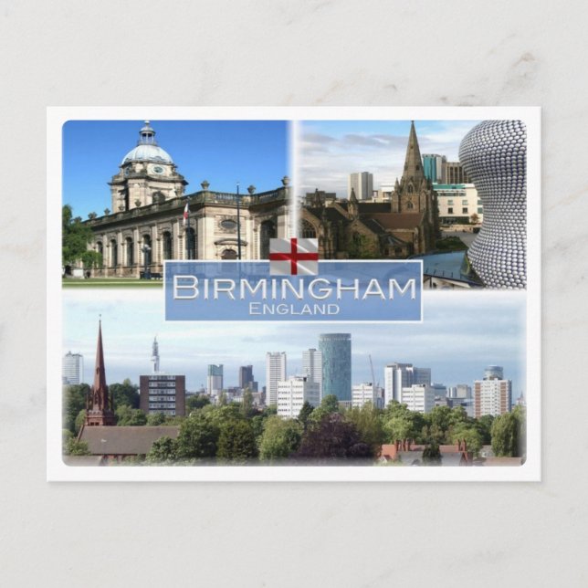 GB United Kingdom - England - Birmingham - Postcard (Front)