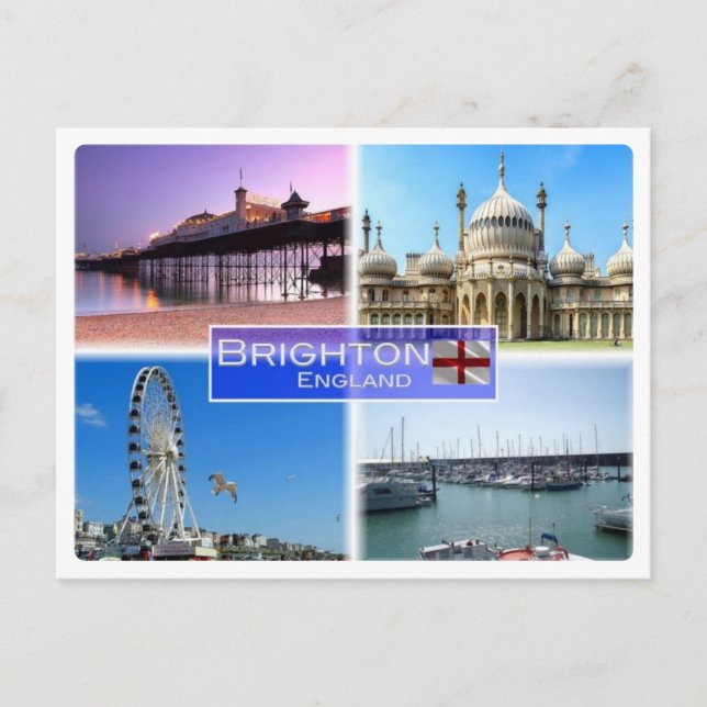 GB United Kingdom - England - Brighton - Postcard (Front)