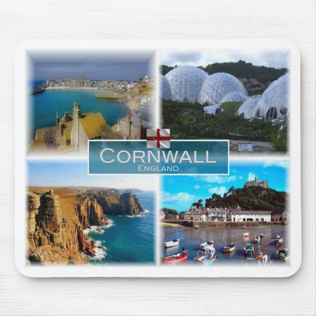 GB United Kingdom -  England - Cornwall - Mouse Mat (Front)