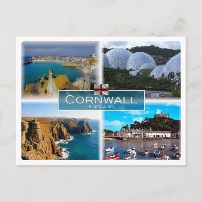 GB United Kingdom - England - Cornwall - Postcard (Front)