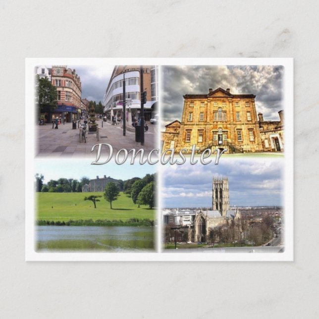 GB United Kingdom - England -Doncaster - Postcard (Front)
