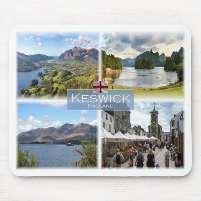 GB United Kingdom - England - Keswick - Mouse Mat (Front)