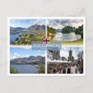 GB United Kingdom - England - Keswick - Postcard