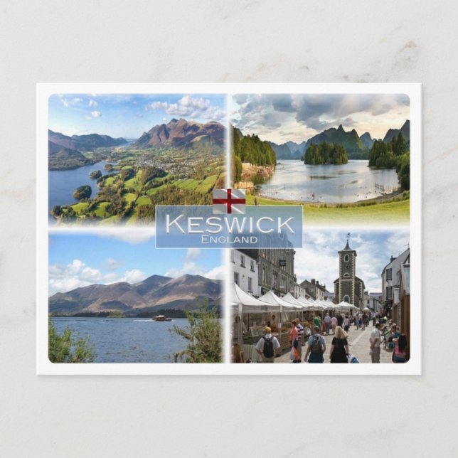 GB United Kingdom - England - Keswick - Postcard (Front)