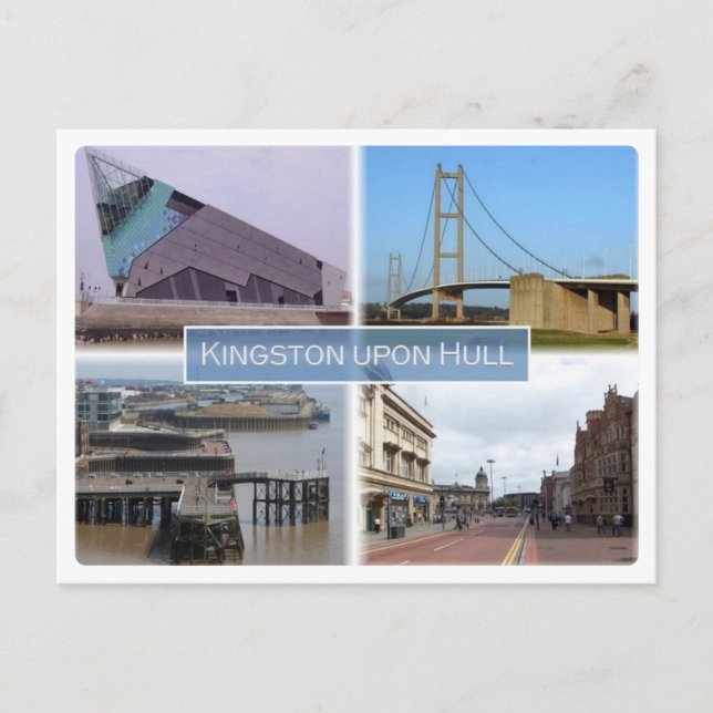 GB United Kingdom -  England - Kingston upon Hull Postcard (Front)