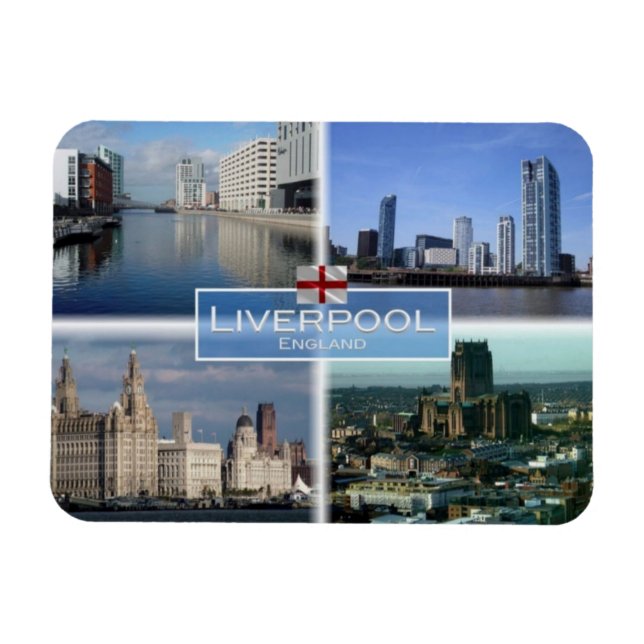 GB United Kingdom - England  - Liverpool - Magnet (Horizontal)