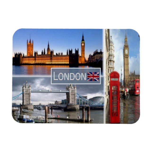 GB United Kingdom - England - London - Magnet (Horizontal)