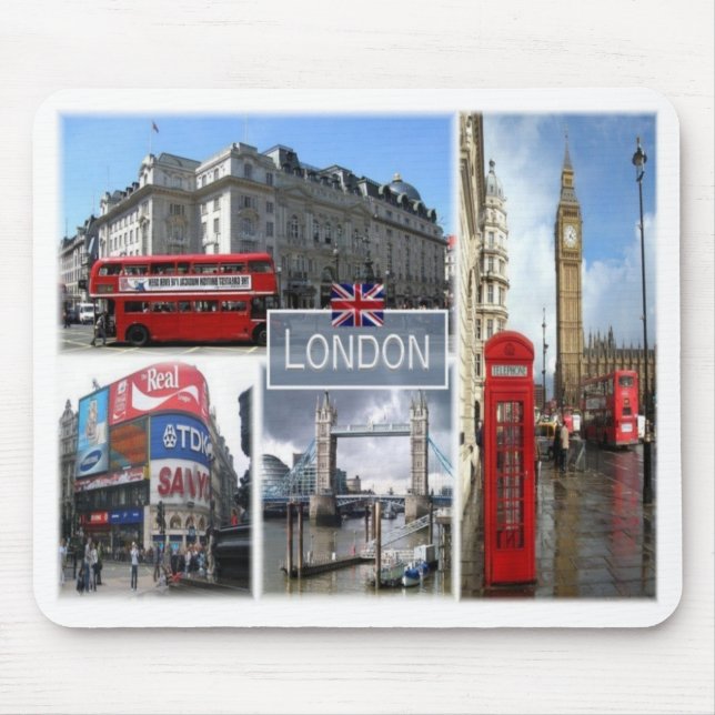 GB United Kingdom - England - London - Mouse Mat (Front)