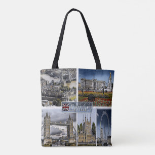 GB ^ United Kingdom - England - London Tote Bag