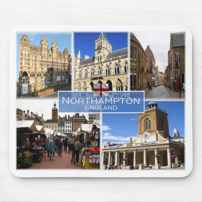 GB United Kingdom - England - Northampton - Mouse Mat (Front)