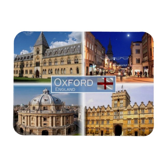 GB United Kingdom - England - Oxford - Magnet (Horizontal)
