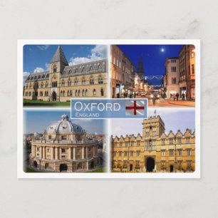 GB United Kingdom - England - Oxford - Postcard