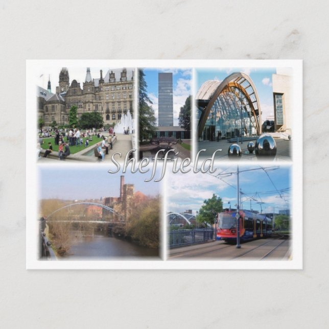 GB United Kingdom - England - Sheffield - Postcard (Front)