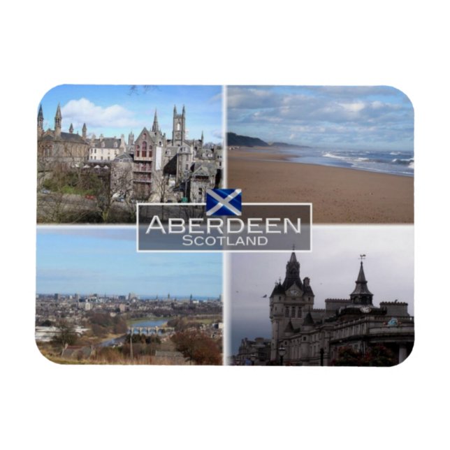 GB United Kingdom - Scotland - Aberdeen - Magnet (Horizontal)