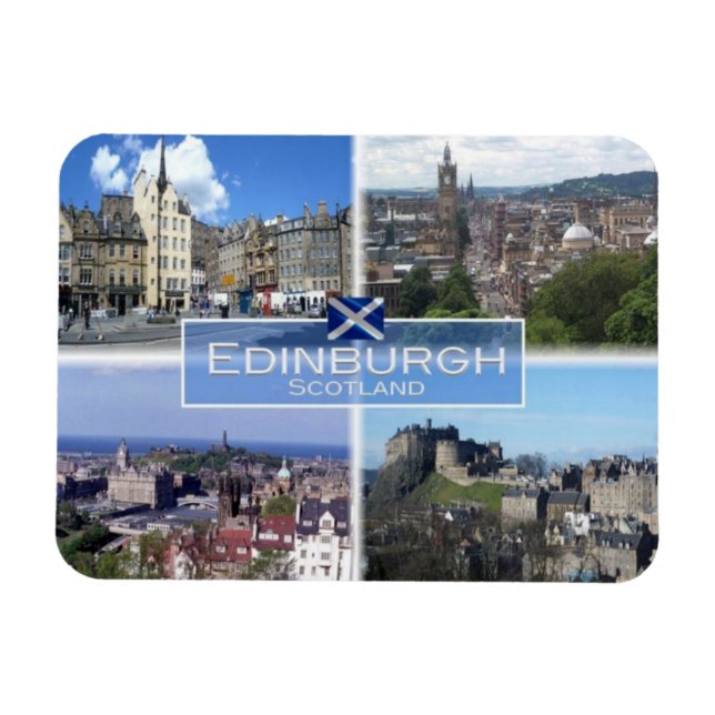 GB United Kingdom - Scotland - Edinburgh - Magnet (Horizontal)
